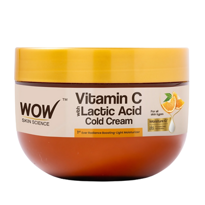 Wow Skin Science Vitamin C With Lactic Acid Cold Cream