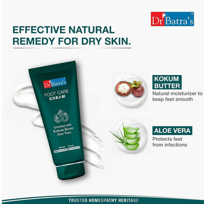 Dr. Batra's Foot Care Cream With Kokum Butter & Aloe Vera