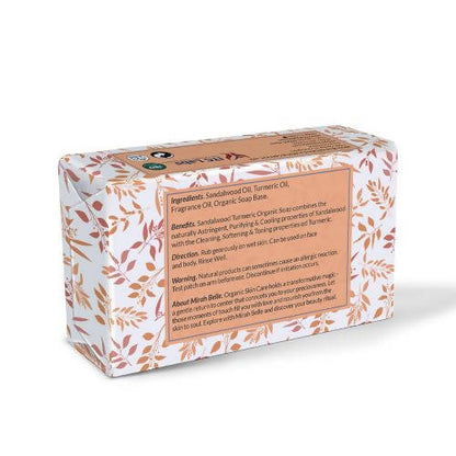 Mirah Belle Sandalwood Turmeric Soap