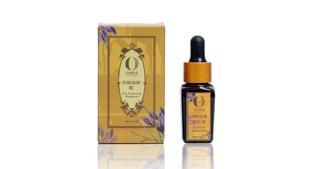 Ohria Ayurveda Kumkumadi Skin Brightening Elixir Oil