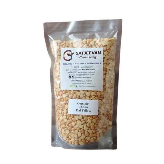 Satjeevan Organic Chana Dal Yellow