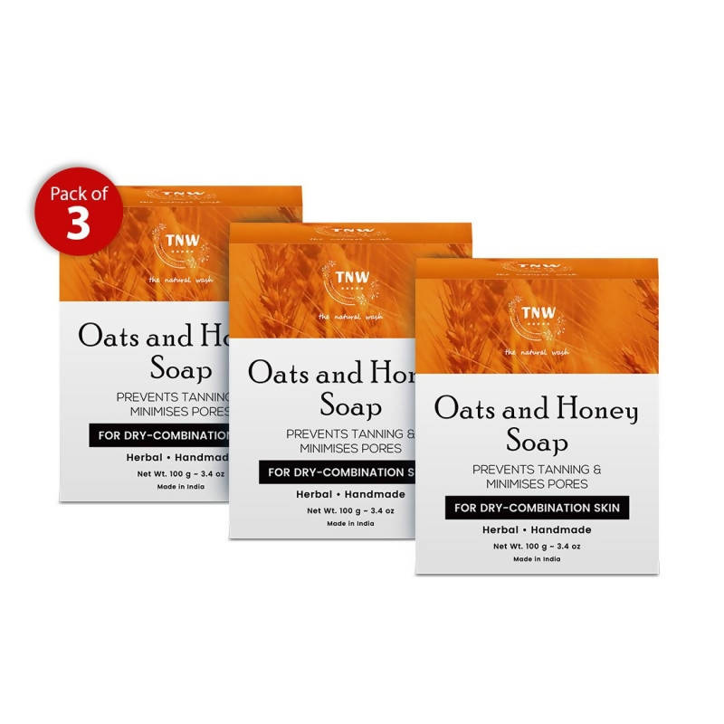 The Natural Wash Oats and Honey Soap