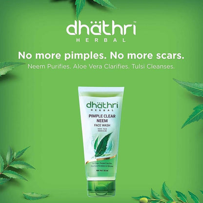 Dhathri Ayurveda Herbal Pimple Clear Neem Face Wash