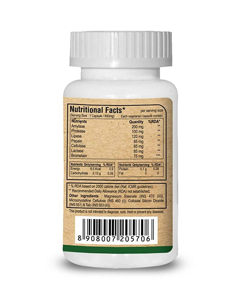 Pure Nutrition Digestive Enzymes Capsules