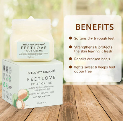 Bella Vita Organic Feet Love Foot Creme