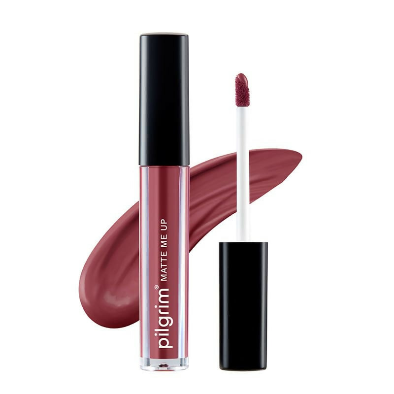 Pilgrim Liquid Matte Lipstick with Hyaluronic Acid - Blushing Nude