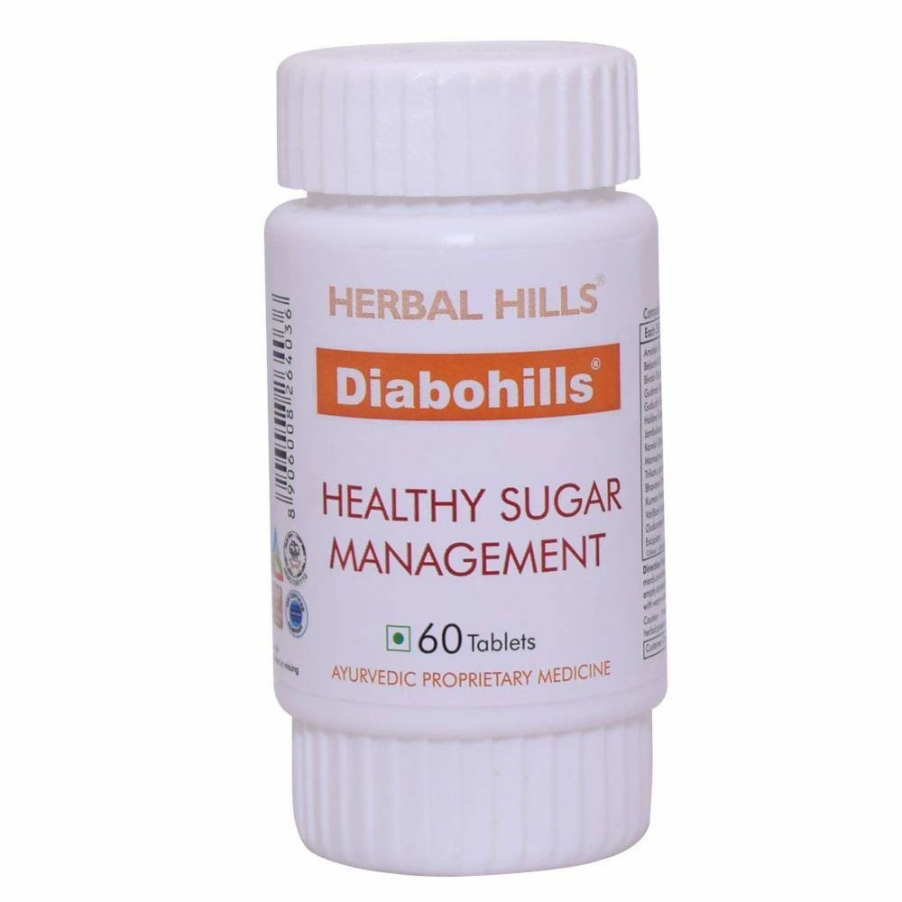 Herbal Hills Diabohills Healthy Sugar Management Tablets