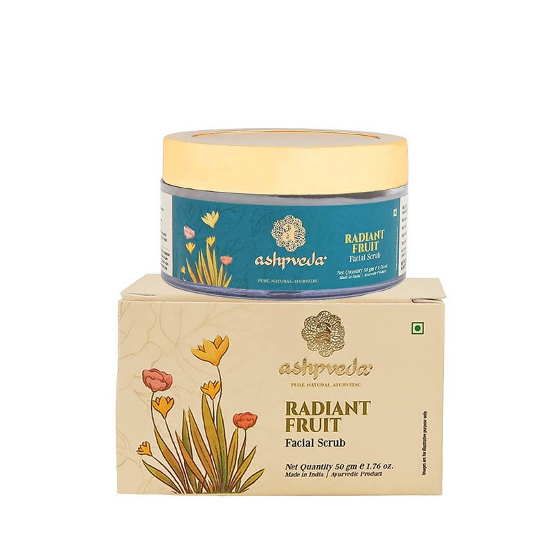 Ashpveda Radiant Fruit Facial Scrub - usa canada australia