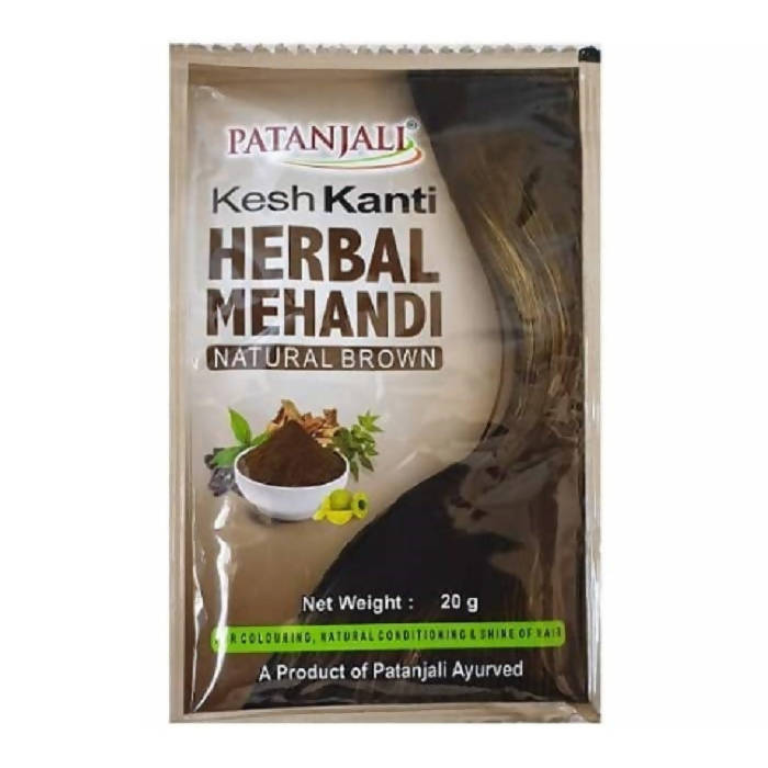 Patanjali Kesh Kanti Herbal Mehandi (Natural Brown) - BUDNE