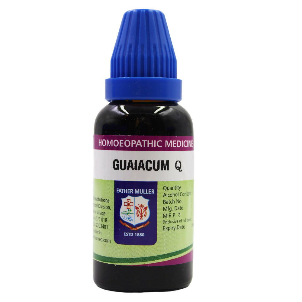 Father Muller Guaiacum Mother Tincture Q