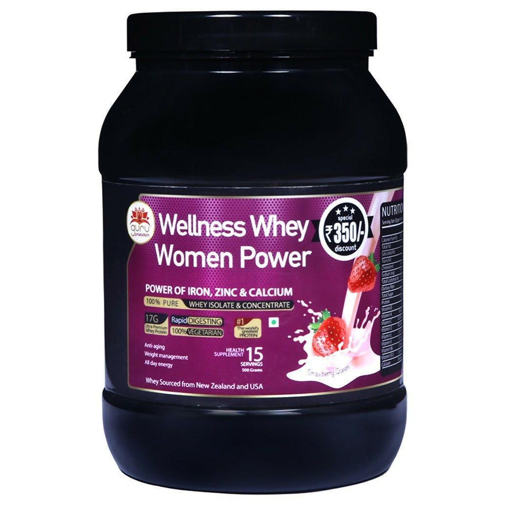 Guru Prasadam Wellness Whey Women Power Protein