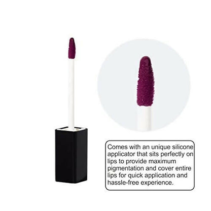 FLiCKA Set and Attack Liquid Matte Lipstick 13 Hot Ticket - Purple