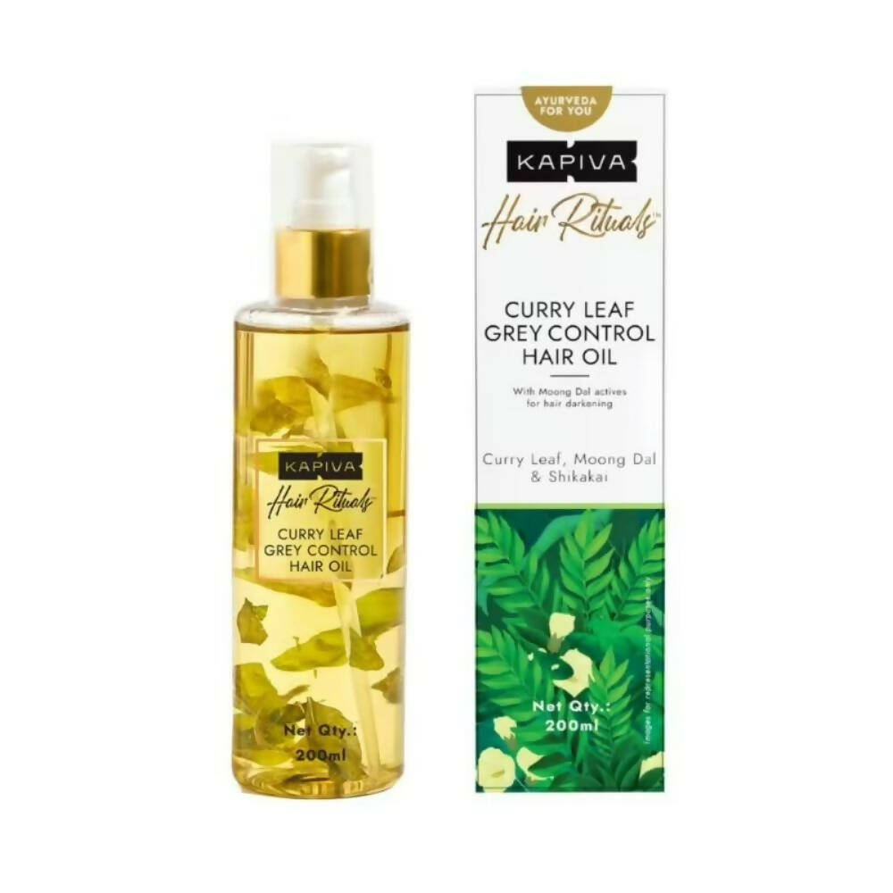 Kapiva Ayurveda Hair Rituals Curry Leaf Anti Grey Hair Oil