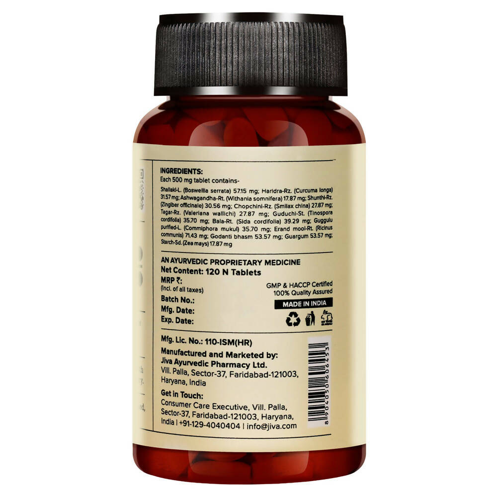 Jiva Ayurveda Pain Calm Tablets