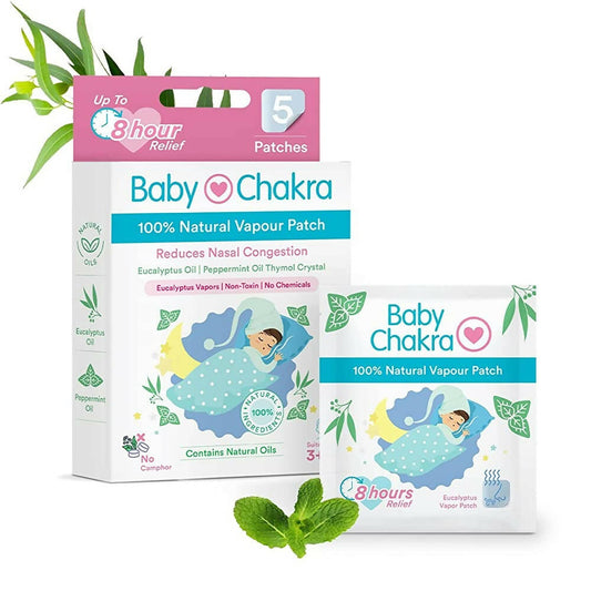 BabyChakra 100% Natural Vapour Patches for Babies -  USA, Australia, Canada 