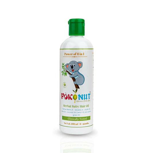 Pokonut Herbal Chemical Free Baby Hair Oil