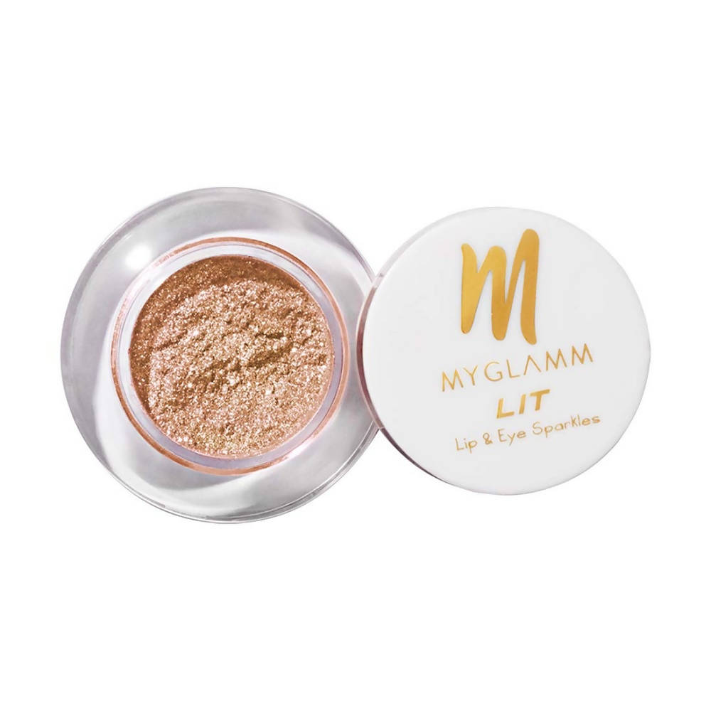 MYGLAMM LIT Lip & Eye Sparkle (Your Grace)