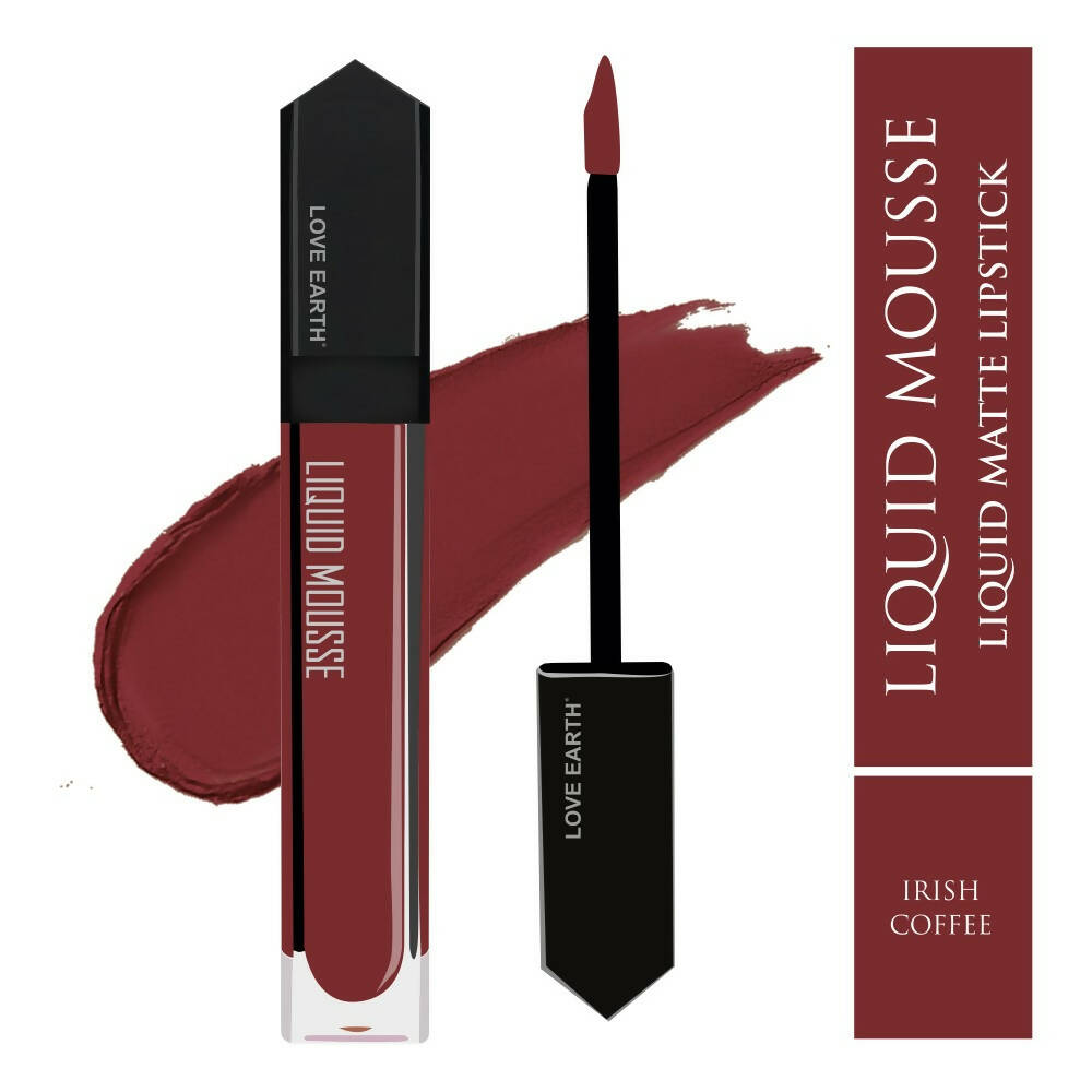 Love Earth Liquid Mousse Lipstick - Irish Coffee