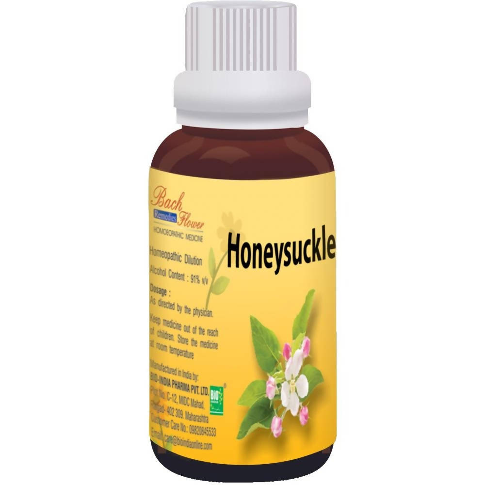 Bio India Homeopathy Bach Flower Honeysuckle Dilution