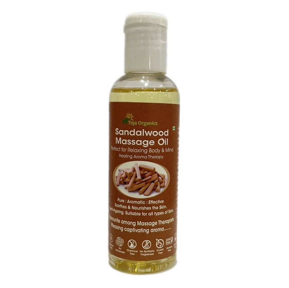 Teja Organics Sandalwood Massage Oil