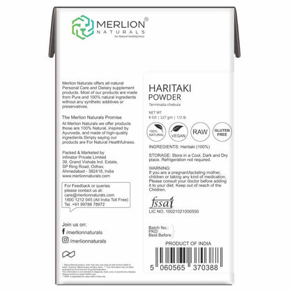 Merlion Naturals Haritaki Powder