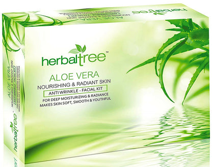 Herbal Tree Aloe Vera Facial Kit - usa canada australia