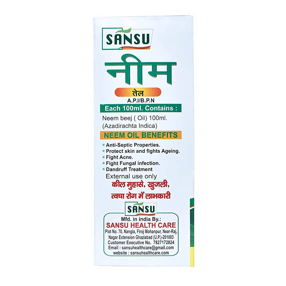 Sansu Organic Neem Oil