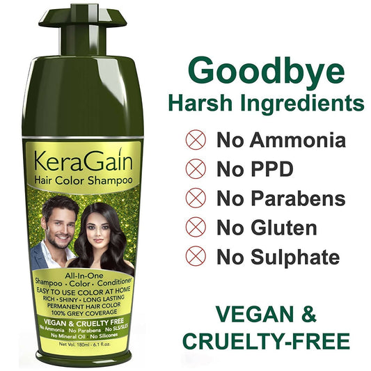 KeraGain Hair Color Shampoo