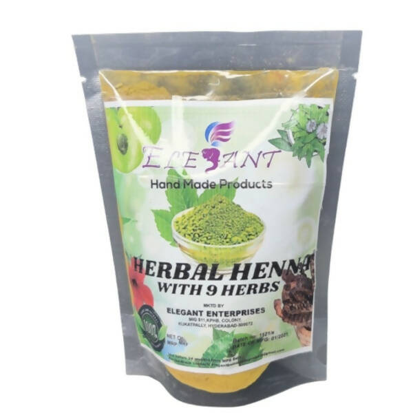 Elegant Herbal Henna with 9 Herbs - BUDNE