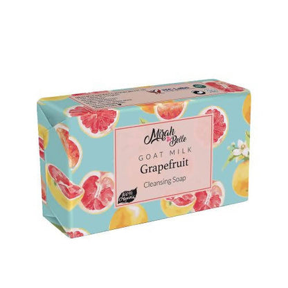 Mirah Belle Goat Milk Grapefruit Cleansing Soap - BUDEN