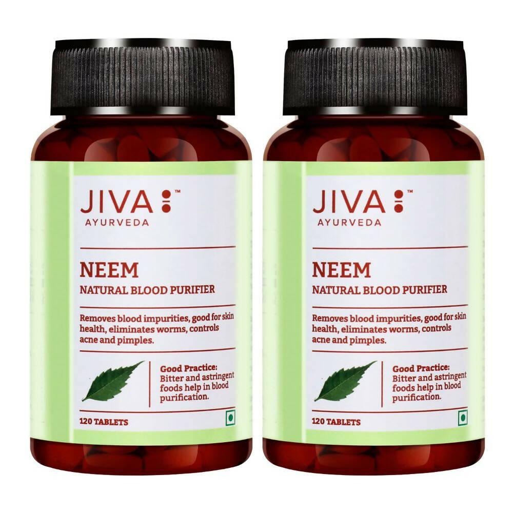 Jiva Ayurveda Neem Tablets - BUDNE