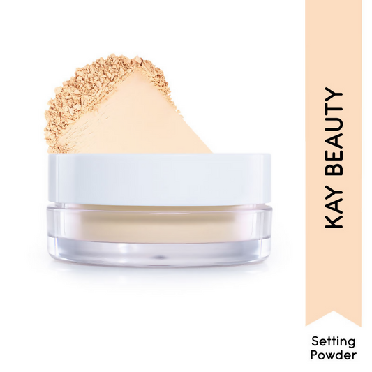 Kay Beauty Matte HD Setting Loose Powder - Banana