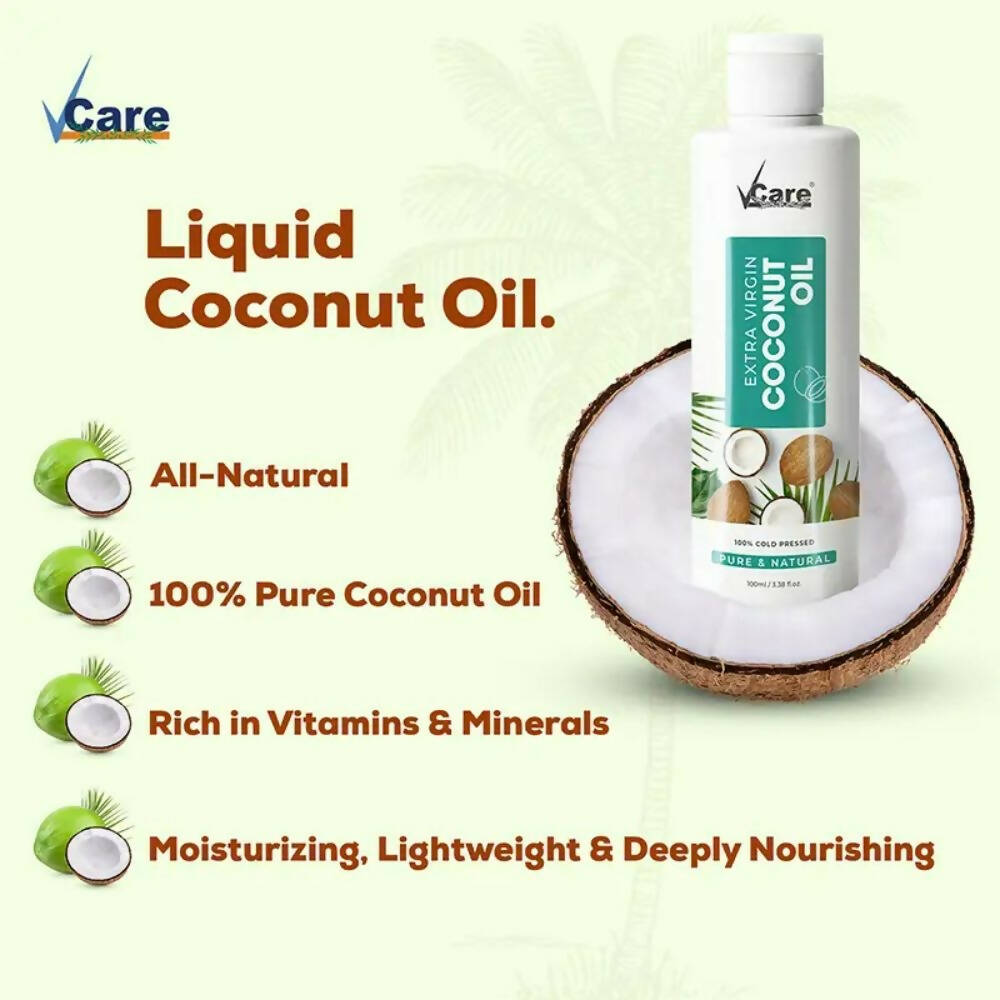 VCare Cold Pressed Extra Virgin Coconut Oil