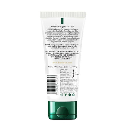 Biotique Advanced Ayurveda Ubtan & Collagen Face Scrub