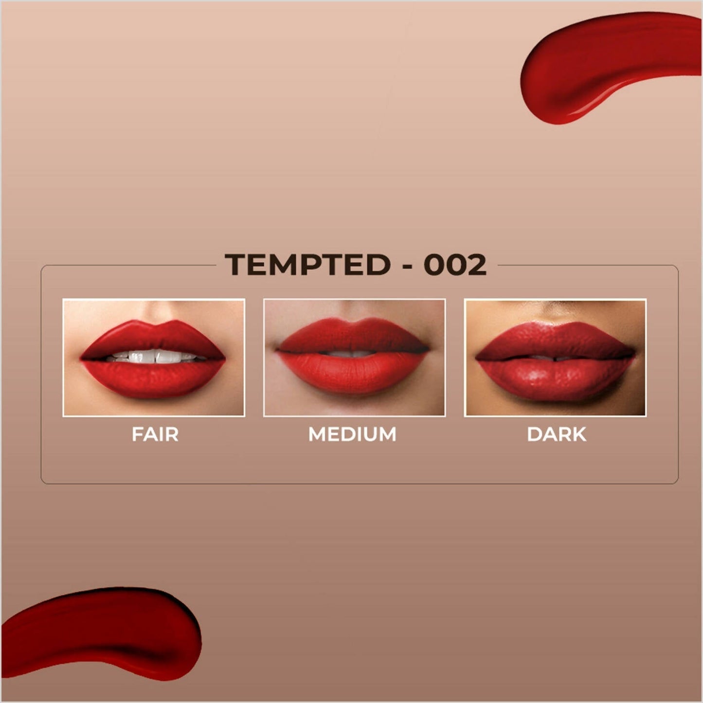 Colorbar Powerkiss Vegan Matte Lipcolor- Tempted