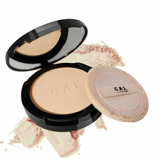 CAL Los Angeles Finish Up Matte Compact -Light Pink - BUDNE