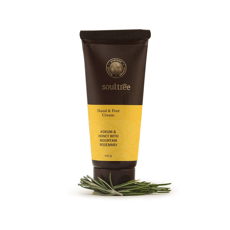 Soultree Hand & Foot Cream - Kokum & Honey With Mountain Rosemary