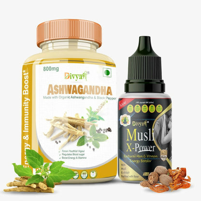 Divya Shree Porush Yovan Capsule and Oil Combo -  usa australia canada 