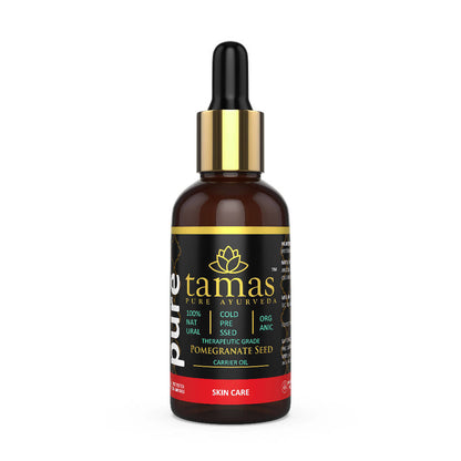 Tamas Pure Ayurveda Organic Pomegranate Seed Cold-Pressed Carrier Oil