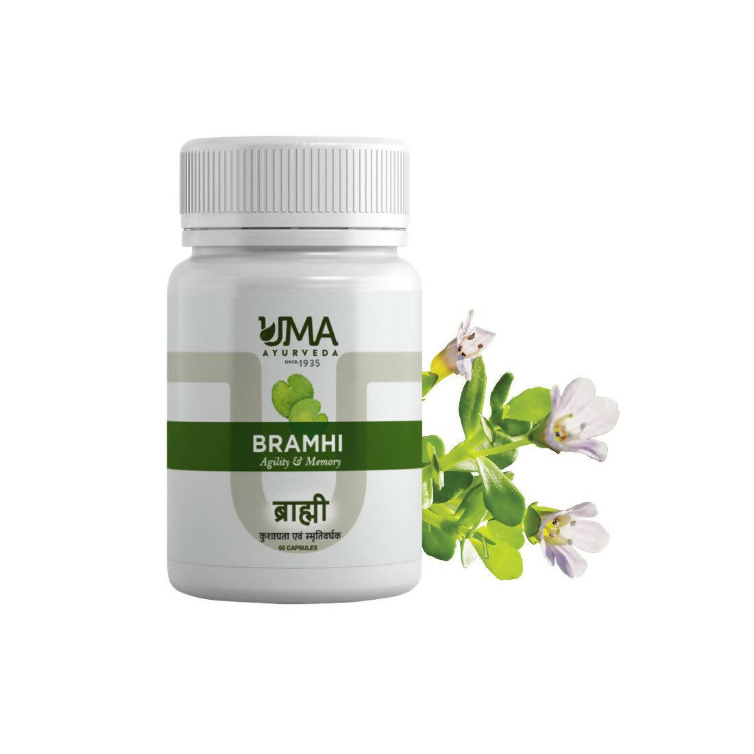 Uma Ayurveda Brahmi Capsules - BUDEN