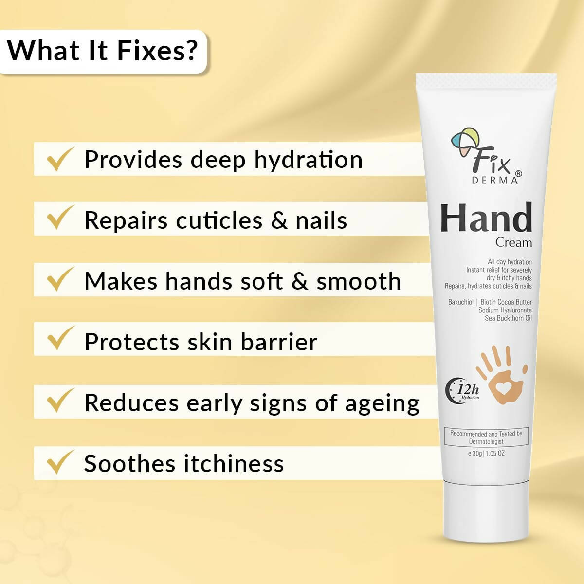 Fixderma Hand Cream for Dry and Rough Hands