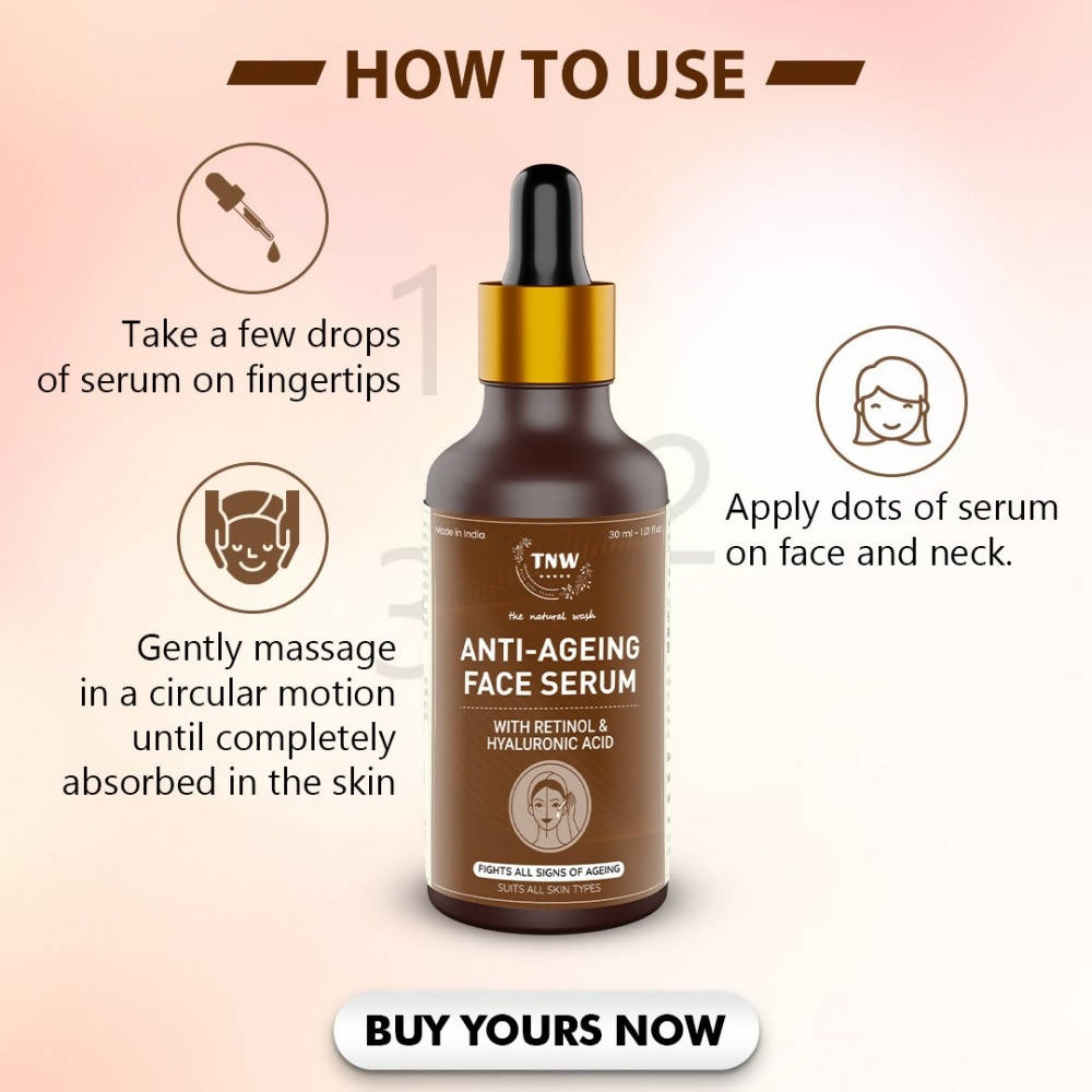 The Natural Wash Anti-Ageing Face Serum