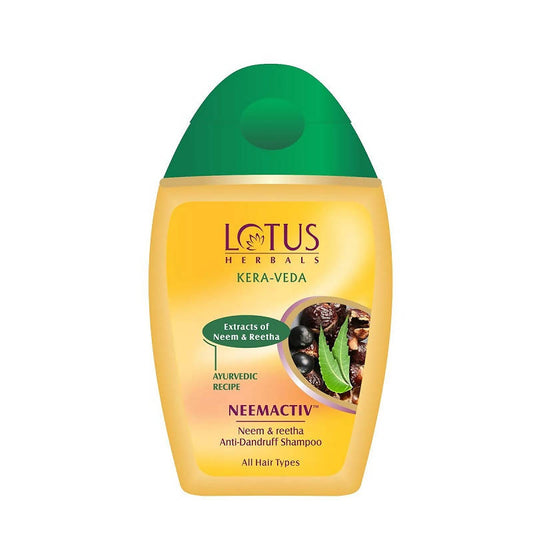 Lotus Herbals Kera-Veda Neemactiv Neem And Reetha Anti Dandruff Shampoo -  buy in usa canada australia