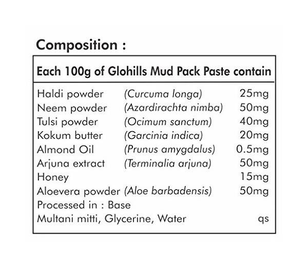 Herbal Hills Glohills Mud Pack