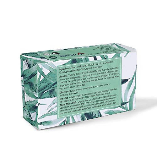 Mirah Belle Tea Tree Eucalyptus Detoxifying Soap