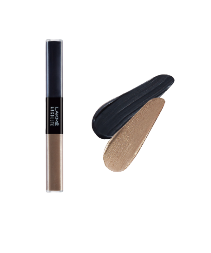 Lakme Absolute Explore Liquid Eye Shadow - Cashmere Love & Diamond Black - buy in USA, Australia, Canada