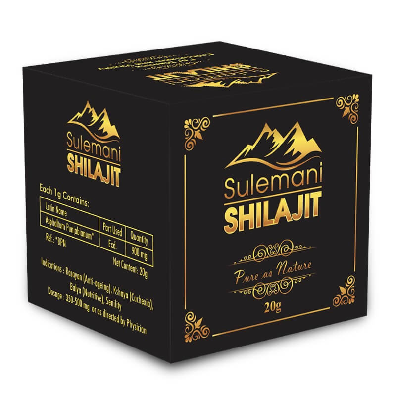 Hakim Suleman's Sulemani Shilajit