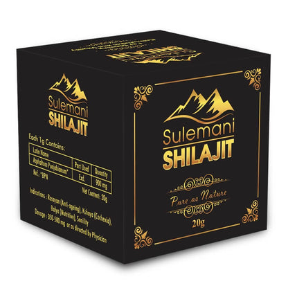 Hakim Suleman's Sulemani Shilajit