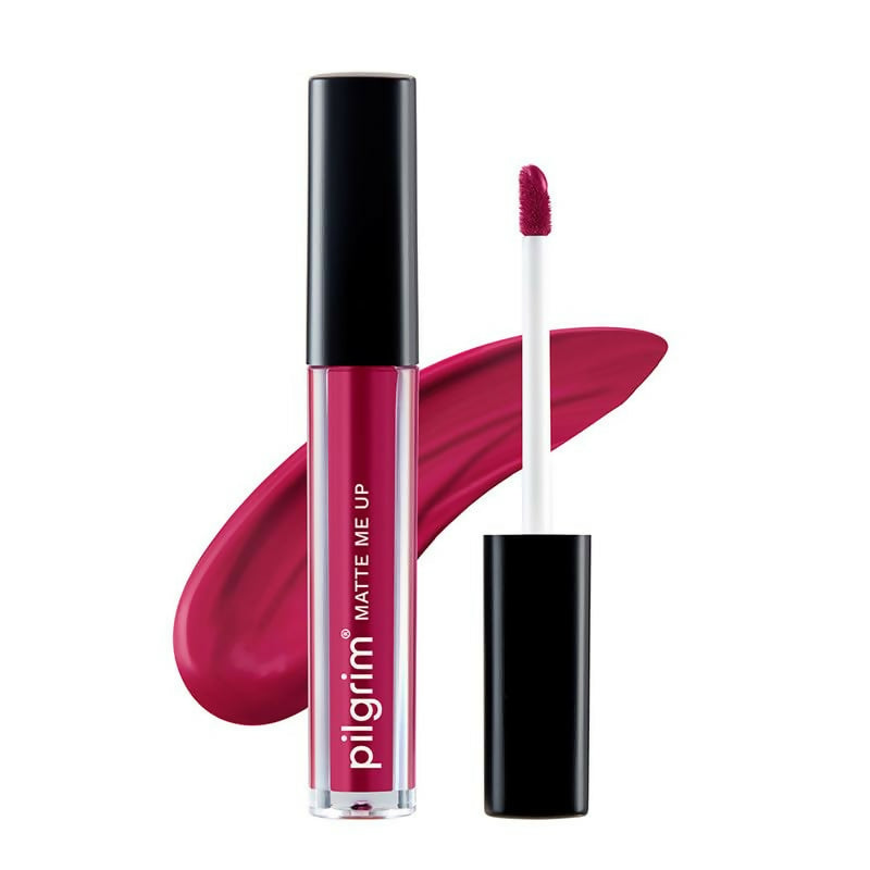 Pilgrim Liquid Matte Lipstick with Hyaluronic Acid - Kinky Pink