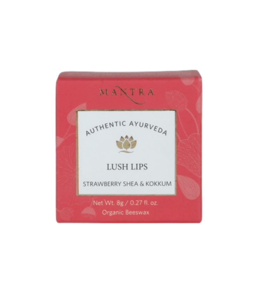 Mantra Herbal Lush Lips Strawberry, Shea & Kokkum